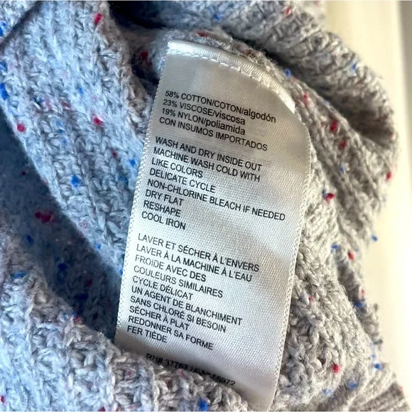 Itm 0029 Rafaella waffled hoodie size SM - Picture 5 of 6